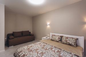 En eller flere senge i et værelse på Kharkivska Street Center