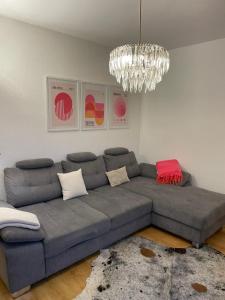 Χώρος καθιστικού στο Tolle 2-Zimmer Wohnung in Elberfeld