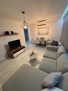 Posezení v ubytování Apartmánový byt VYHNE