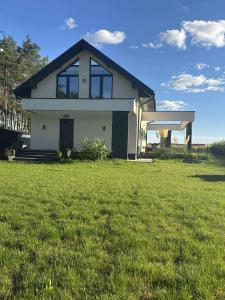 Bygningen som feriehuset ligger i