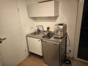 Kuchyň nebo kuchyňský kout v ubytování Simple 2-Person Apartment near Altdorf