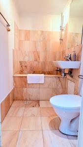 Koupelna v ubytování Beating heart appartement