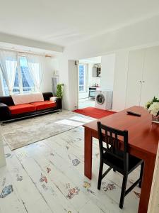 Posezení v ubytování Beating heart appartement