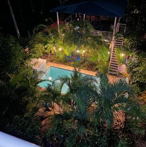 Bazén v ubytování Olas de Oro nebo v jeho okolí