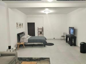 Μια τηλεόραση ή/και κέντρο ψυχαγωγίας στο Cómodo y excelente departamento en Monterrey