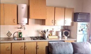 Kuchyň nebo kuchyňský kout v ubytování Private Room in city center