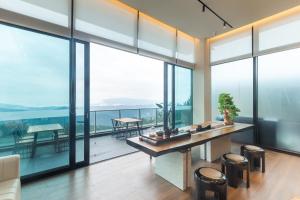 Posezení v ubytování Hexu Yanju Hotel