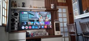 Kuchyň nebo kuchyňský kout v ubytování Minha morada