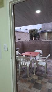 Balkón nebo terasa v ubytování Departamentos x dia punta alta