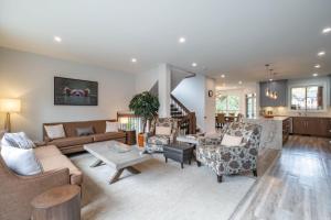 Posezení v ubytování Englewood Greens 40 by Outpost Whistler