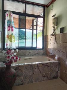 Koupelna v ubytování Family view A2