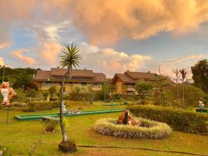 Κήπος έξω από το Campjohnhay Forest Home A1F