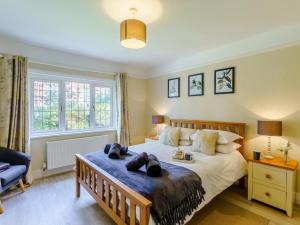 Voodi või voodid majutusasutuse 4 Bed in Bembridge IC070 toas