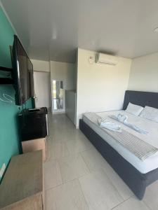 Μια τηλεόραση ή/και κέντρο ψυχαγωγίας στο hotel vista al mar +36 φωτογραφίες