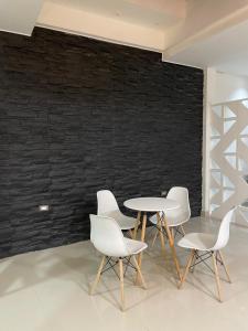 Χώρος καθιστικού στο Toquipal Suites