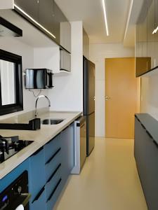 Η κουζίνα ή μικρή κουζίνα στο 3 Luxury Suites + Sophistication