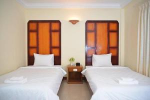 Postel nebo postele na pokoji v ubytování White dream