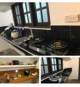 Kuchyň nebo kuchyňský kout v ubytování amaya