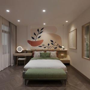 Ένα ή περισσότερα κρεβάτια σε δωμάτιο στο Nicecy Hotel - Lê Lai Street +34 φωτογραφίες