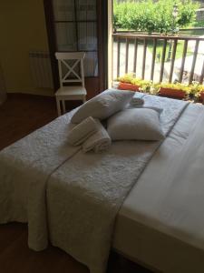 Postel nebo postele na pokoji v ubytování The Way Hotel Molinaseca