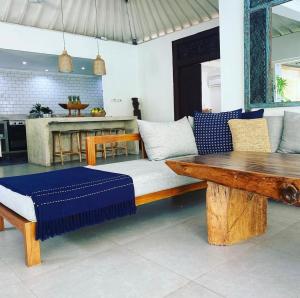 Posezení v ubytování Black Sands Villa Echo Beach