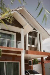 a rendering of a house with a balcony at Browny house - Doi Suthep View in Chiang Mai