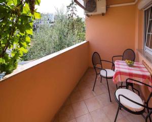 Balkón nebo terasa v ubytování Apartments in Vrbnik - Insel Krk 13597