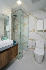 Koupelna v ubytování h78 Guraidhoo