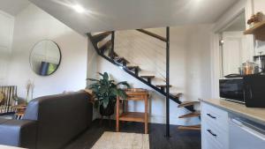 Kuchyň nebo kuchyňský kout v ubytování Magpie and Stump Hotel 'Nest Accommodation' + 10 fotografií