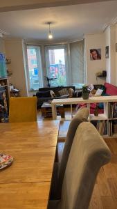 Χώρος καθιστικού στο Double room, family house