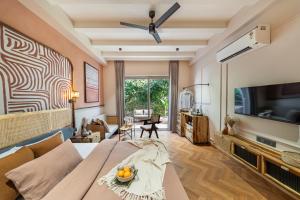 TV a/nebo společenská místnost v ubytování Nook By Zipcode