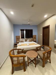 Χώρος καθιστικού στο Silver Bell Lawn & Stay