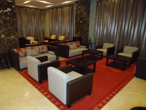 Coin salon dans l'établissement Hotel Emilio Moretti