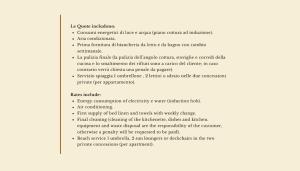 a document detailing the requirements for a research paper at ISA-Residence with private beach in Marinella in Marinella