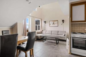 Kuchyň nebo kuchyňský kout v ubytování Trysilfjell Apartment Hotel