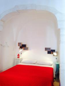 L'alcova di Garibaldi tesisinde bir odada yatak veya yataklar
