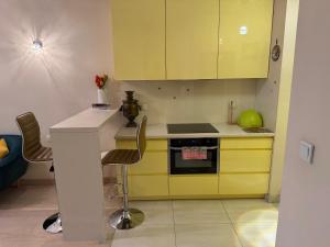 Kuchyň nebo kuchyňský kout v ubytování Apartament Karczówka + 12 fotografií