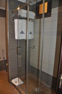 Salle de bains dans l'établissement Hotel Emilio Moretti