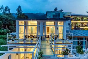 Μπαλκόνι ή βεράντα στο Dali Jiujiu Sunshine Boutique Homestay