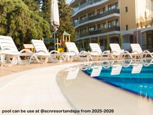 Πισίνα στο ή κοντά στο Ban Chang Pet-Friendly Hotel