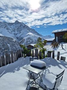 Nespecifikovaný výhled na hory nebo výhled na hory při pohledu z apartmánu