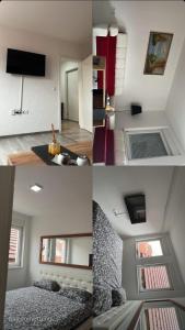 Ένα ή περισσότερα κρεβάτια σε δωμάτιο στο Comfort zivinice