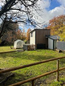 Κήπος έξω από το Apartmán Josefská