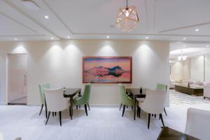 Χώρος καθιστικού στο MB Residencia Hotel Suites