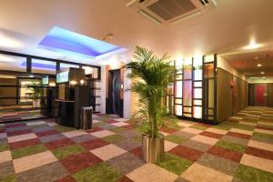 Lobbyen eller receptionen på Hotel GLOW -ホテル グロウ-