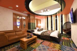 Et tv og/eller underholdning på Hotel GLOW -ホテル グロウ-