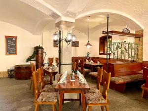 Posezení v ubytování Hotel Zum Alten Brauhaus