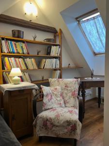 Posezení v ubytování Apartmán Bechyně