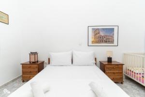 Ένα ή περισσότερα κρεβάτια σε δωμάτιο στο Paros Stone & Sun Retreat