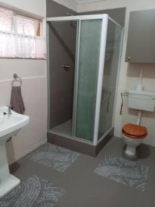 Koupelna v ubytování Carpe Diem